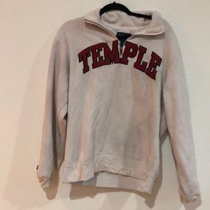 jansport Temple quarter zip